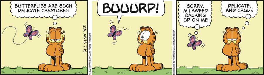 Garfield, July 15, 2024
