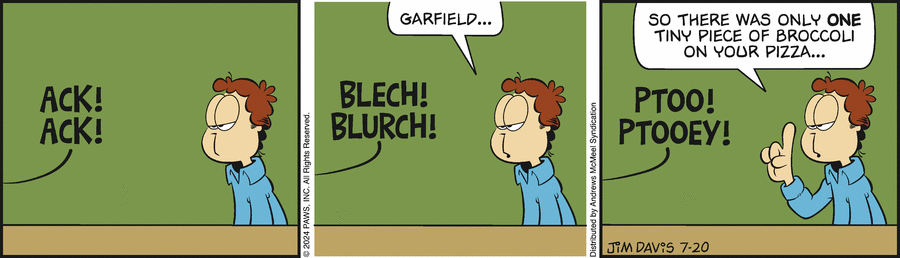 Garfield, July 20, 2024