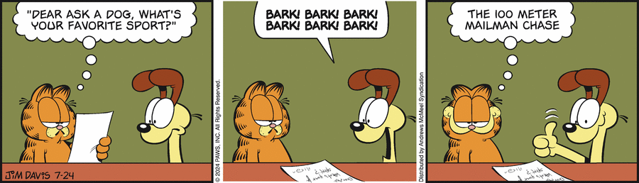 Garfield, July 24, 2024