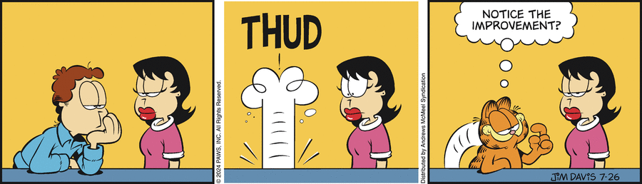 Garfield, July 26, 2024