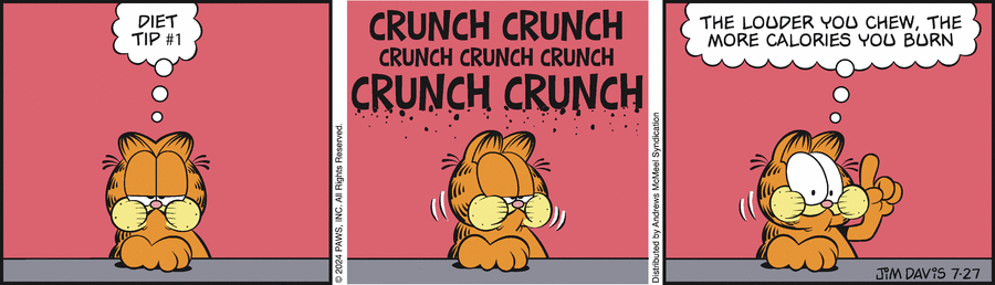 Garfield, July 27, 2024