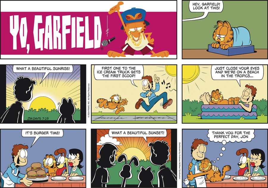 Garfield, July 28, 2024