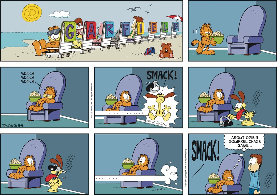 Garfield, August 4, 2024