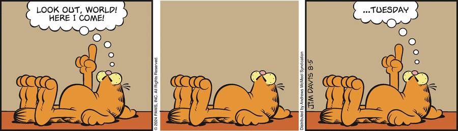 Garfield, August 5, 2024