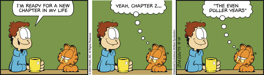 Garfield, August 10, 2024
