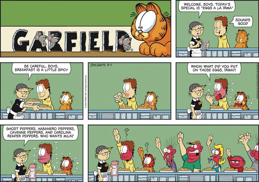 Garfield, August 11, 2024