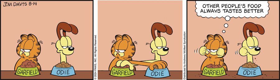 Garfield, August 14, 2024