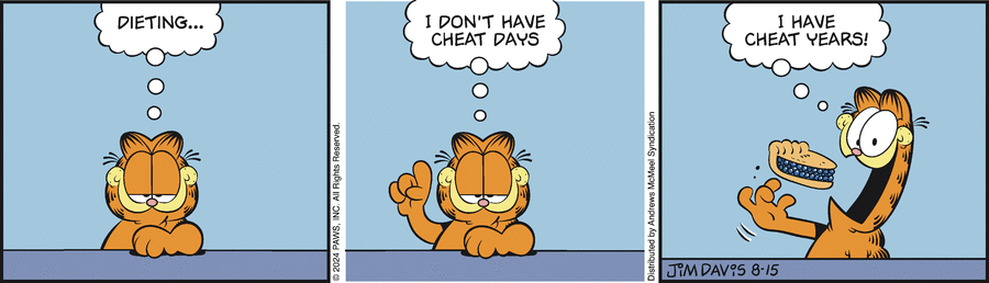 Garfield, August 15, 2024