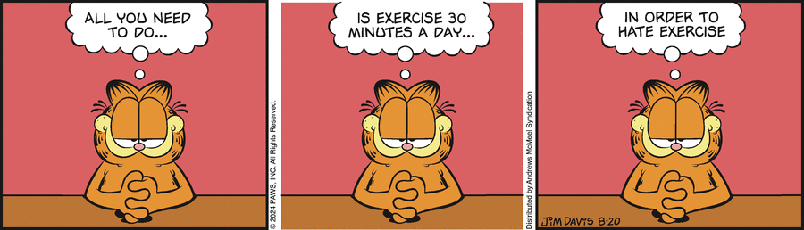 Garfield, August 20, 2024