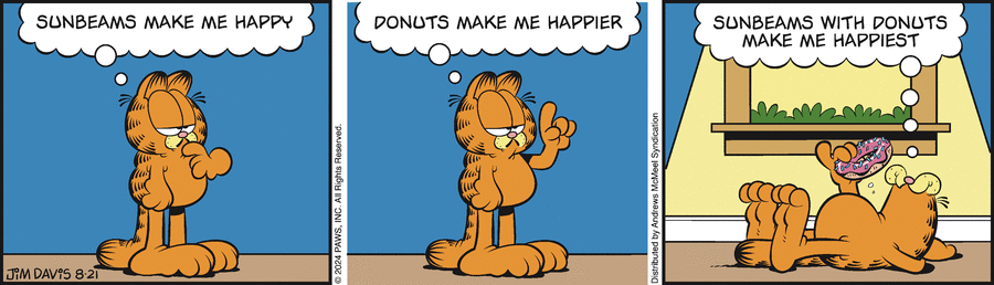 Garfield, August 21, 2024