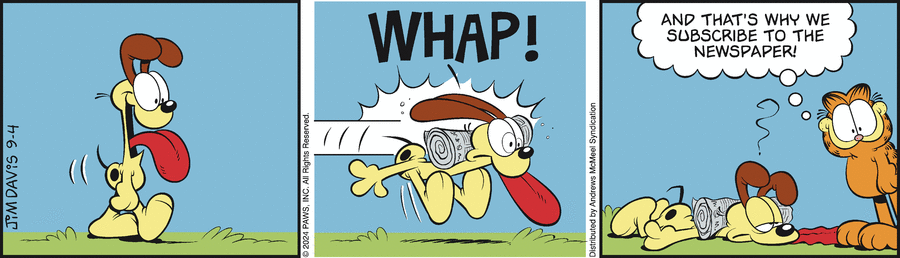 Garfield, September 4, 2024
