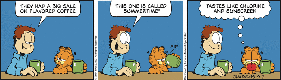 Garfield, September 7, 2024