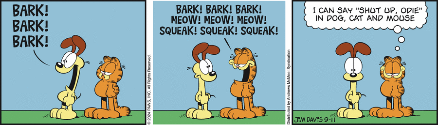Garfield, September 11, 2024