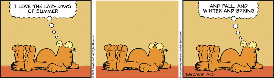 Garfield, September 12, 2024