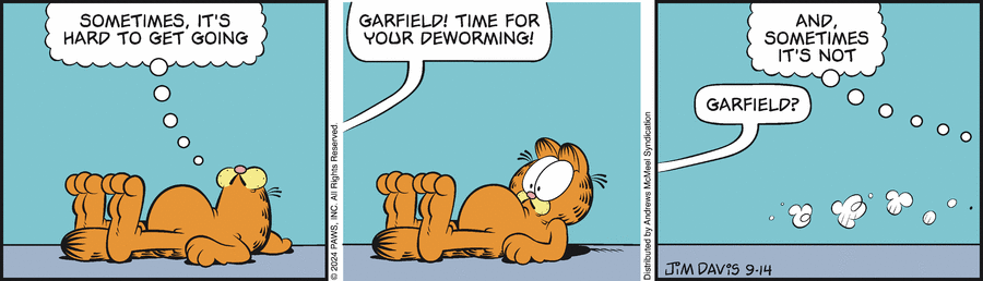 Garfield, September 14, 2024