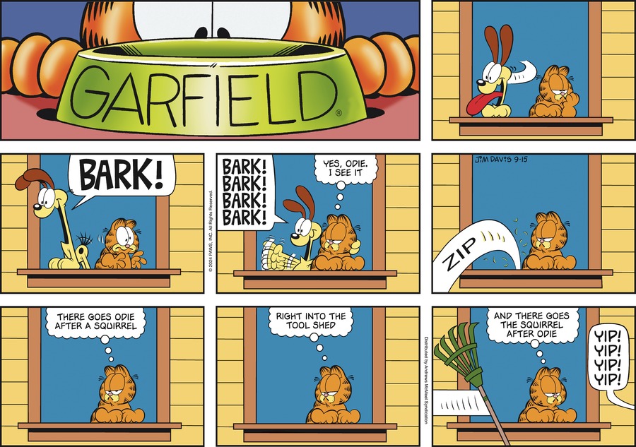 Garfield, September 15, 2024