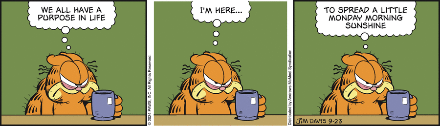 Garfield, September 23, 2024