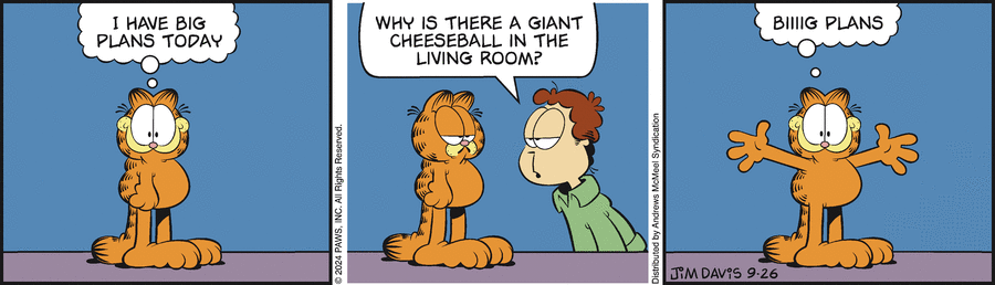 Garfield, September 26, 2024