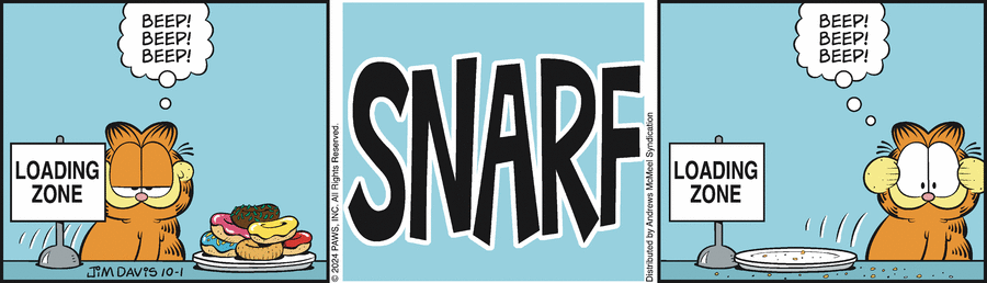 Garfield, October 1, 2024