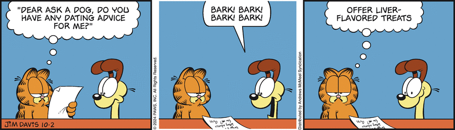 Garfield, October 2, 2024