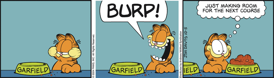 Garfield, October 5, 2024