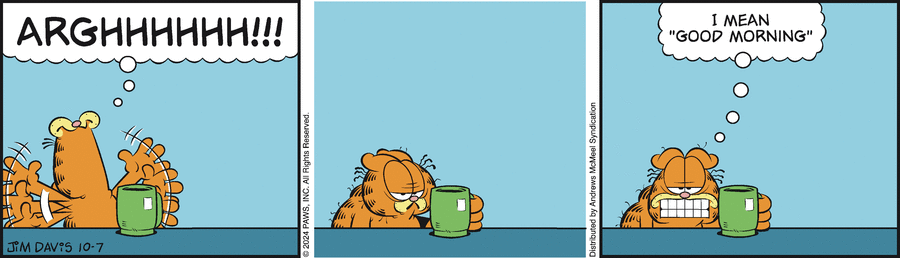 Garfield, October 7, 2024