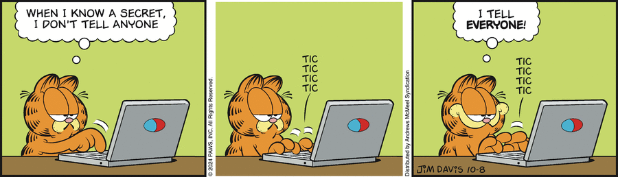 Garfield, October 8, 2024