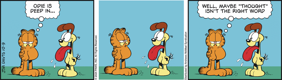 Garfield, October 9, 2024