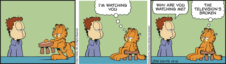 Garfield, October 10, 2024