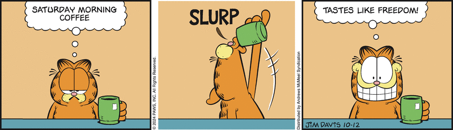 Garfield, October 12, 2024