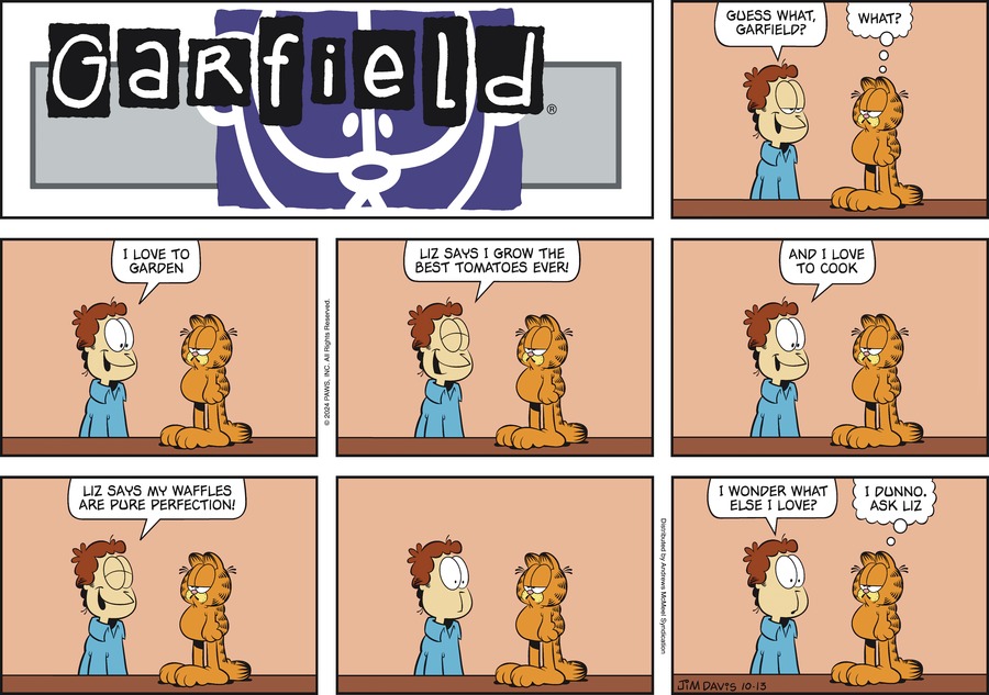 Garfield, October 13, 2024