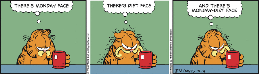 Garfield, October 14, 2024