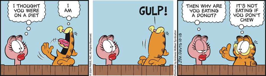 Garfield, October 18, 2024