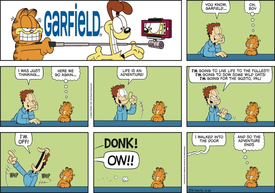 Garfield, October 20, 2024