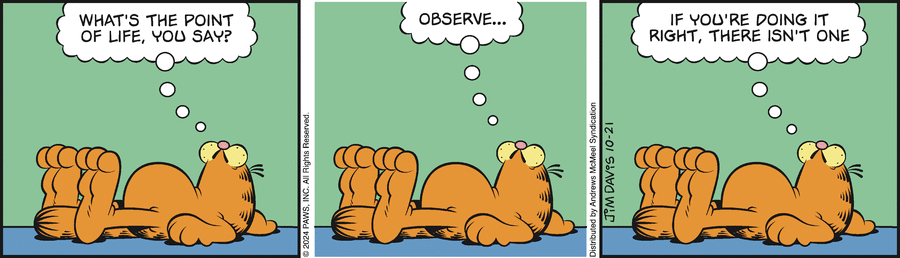 Garfield, October 21, 2024