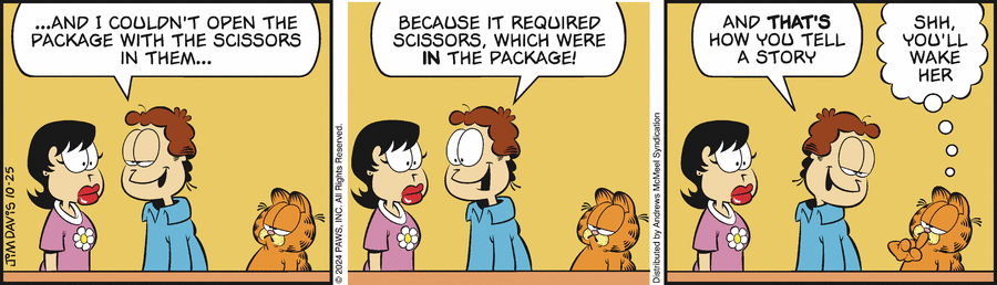 Garfield, October 25, 2024