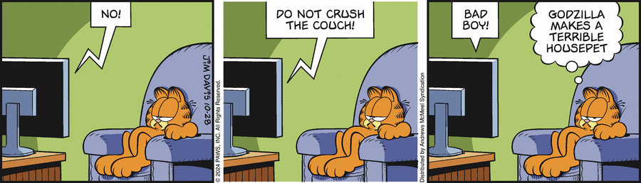 Garfield, October 28, 2024