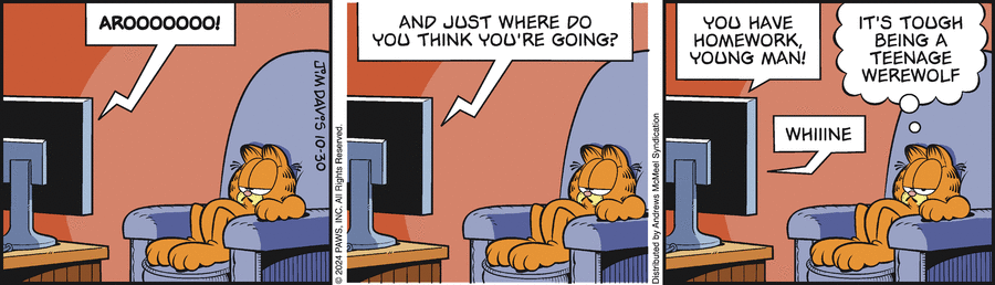 Garfield, October 30, 2024