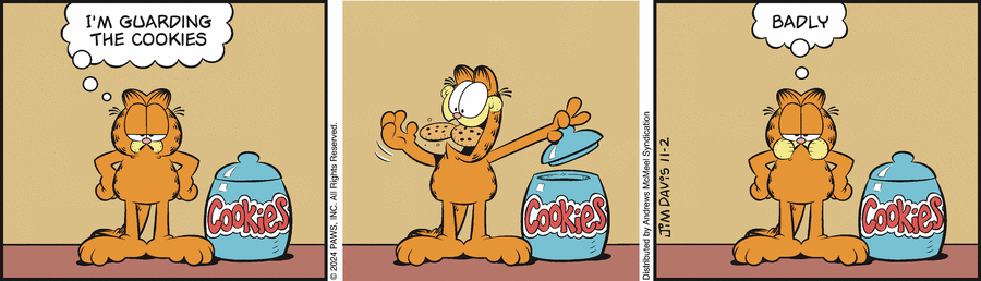 Garfield, November 2, 2024