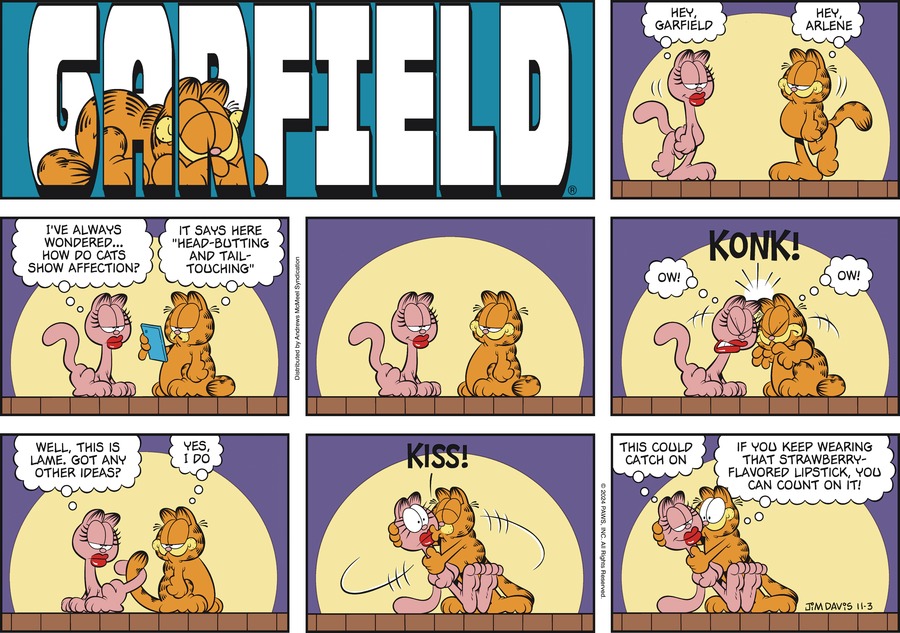 Garfield, November 3, 2024