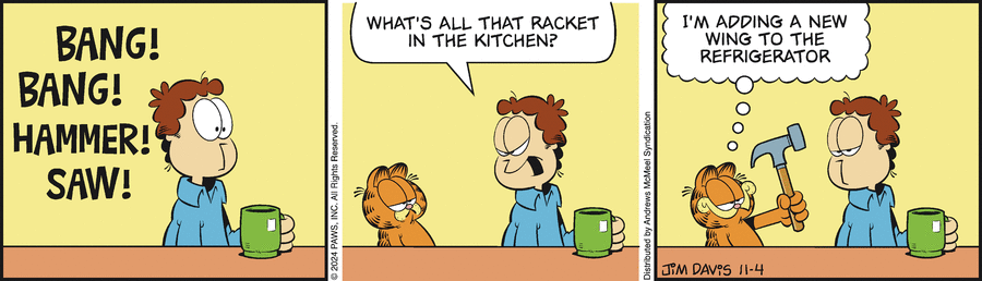 Garfield, November 4, 2024