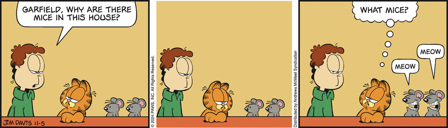 Garfield, November 5, 2024