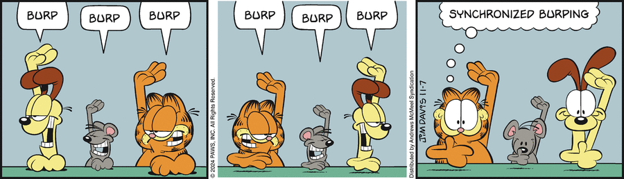 Garfield, November 7, 2024