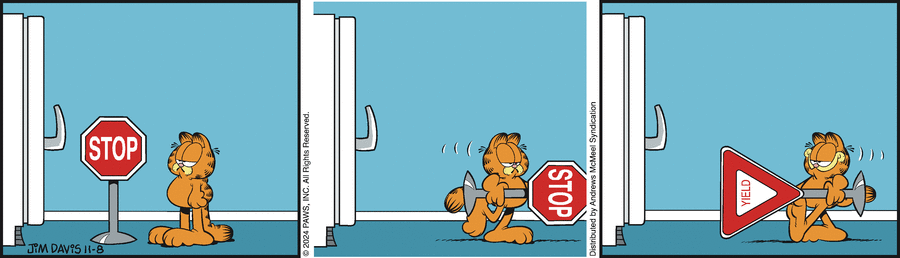 Garfield, November 8, 2024