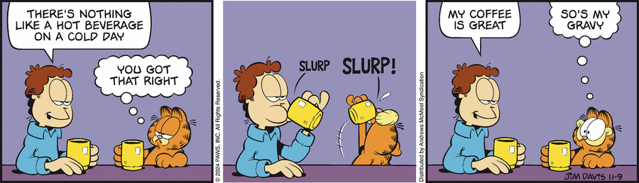 Garfield, November 9, 2024