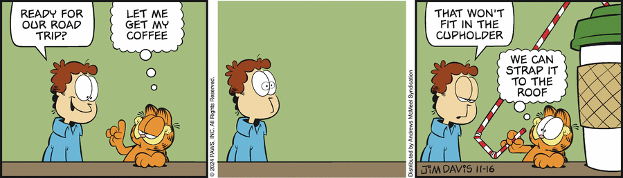 Garfield, November 16, 2024