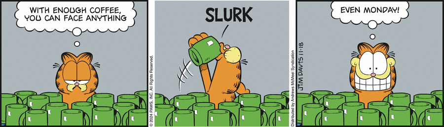 Garfield, November 18, 2024