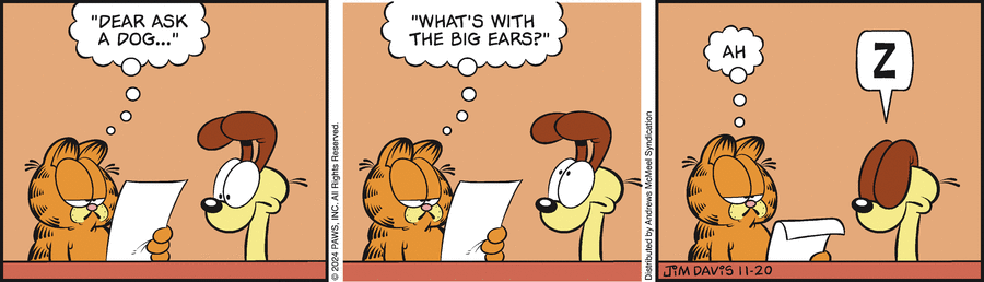 Garfield, November 20, 2024