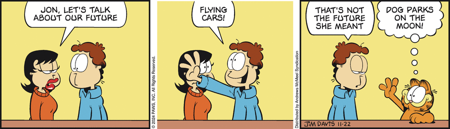 Garfield, November 22, 2024