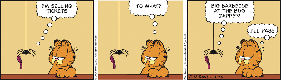 Garfield, November 26, 2024